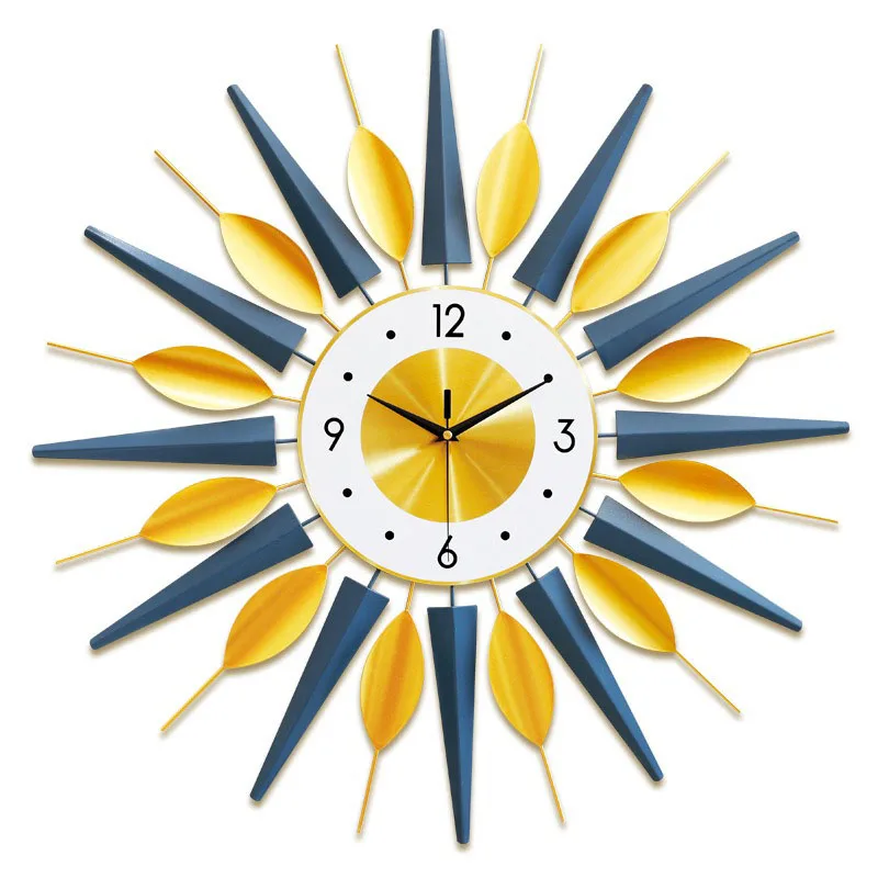 Nordic Wall Clock Modern Design Creative Watch Light Luxury Living Room Home Decoration Clock Iron Art Wall Clocks Wall Hanging
Nordic Wall Clock Modern Design Creative Watch Light Luxury Living Room Home Decoration Clock Iron Art Wall Clocks Wall Hanging