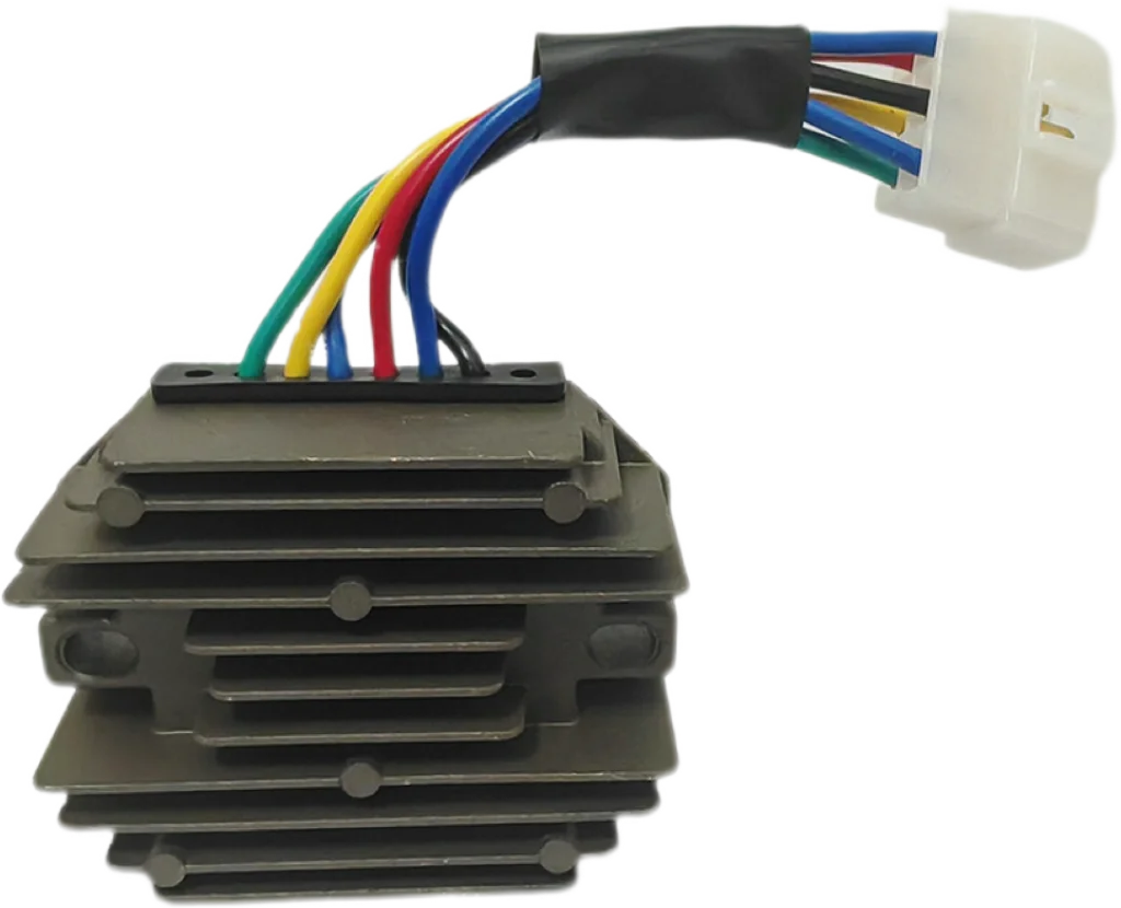 Voltage Rectifier Regulator For Grasshopper Kokusan Denki John Deere Tractor 650 M802471 Kubota Denki RS5101 15531-64601
Voltage Rectifier Regulator For Grasshopper Kokusan Denki John Deere Tractor 650 M802471 Kubota Denki RS5101 15531-64601