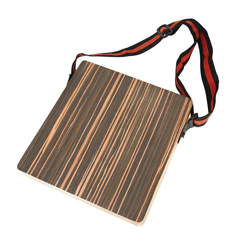 Travel Cajon Drum, Portable Adjustable Wooden Cajon With Adjustable Strap, Percussion Instrument Kit
Travel Cajon Drum, Portable Adjustable Wooden Cajon With Adjustable Strap, Percussion Instrument Kit