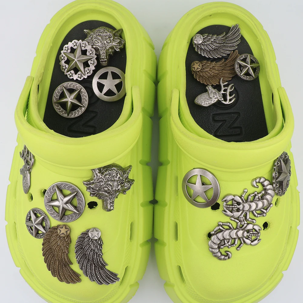 Shoe Decorations Metal Silvery Крокросы Shoe Accessories Charm Scorpion Animal Sandals Pentagram Shield Wings Punk Style 1 Pcs
Shoe Decorations Metal Silvery Крокросы Shoe Accessories Charm Scorpion Animal Sandals Pentagram Shield Wings Punk Style 1 Pcs