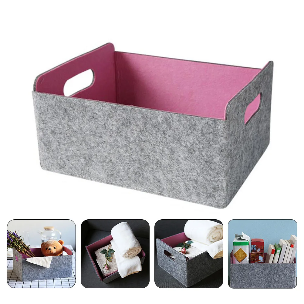 Felt Storage Basket Compact Foldable Container Home Office Bedroom Living Room ganizer Toy Bins Household Solution
Felt Storage Basket Compact Foldable Container Home Office Bedroom Living Room ganizer Toy Bins Household Solution