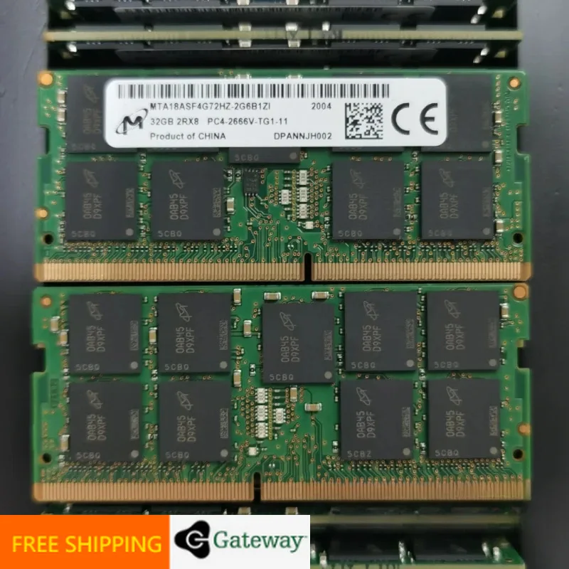 A+Micron ECC Ram DDR4 32GB 2666MHz Server Notebook Memory
A+Micron ECC Ram DDR4 32GB 2666MHz Server Notebook Memory