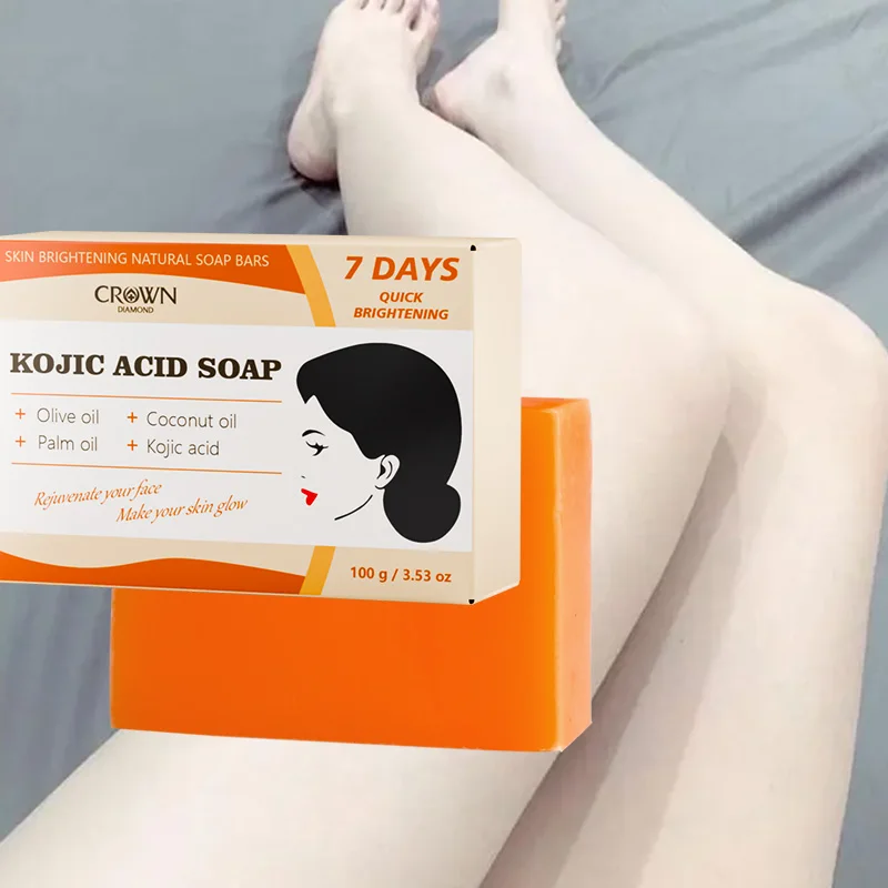 Brightening Bar Kojic Acid Soap Facial Deep Cleaning Even Skin Tone Skin Lightening Soap Oil Control Moisturizing Skin Care 100g
Brightening Bar Kojic Acid Soap Facial Deep Cleaning Even Skin Tone Skin Lightening Soap Oil Control Moisturizing Skin Care 100g