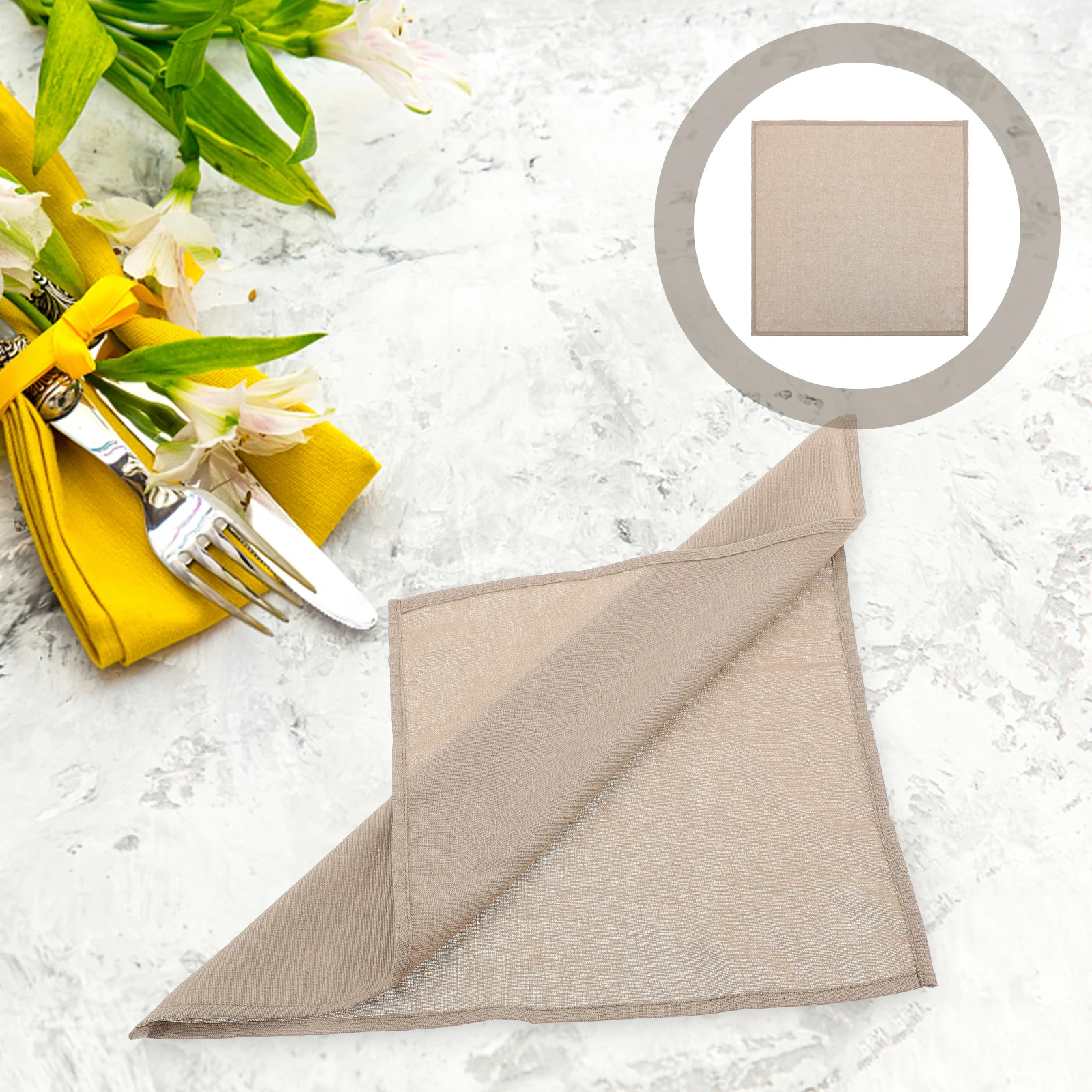 Linen Napkins Dinner Napkin Banquet Cocktail Dinner Table Decor Reusable Classic Non Bleach Fabric Napkin Dry Iron
Linen Napkins Dinner Napkin Banquet Cocktail Dinner Table Decor Reusable Classic Non Bleach Fabric Napkin Dry Iron