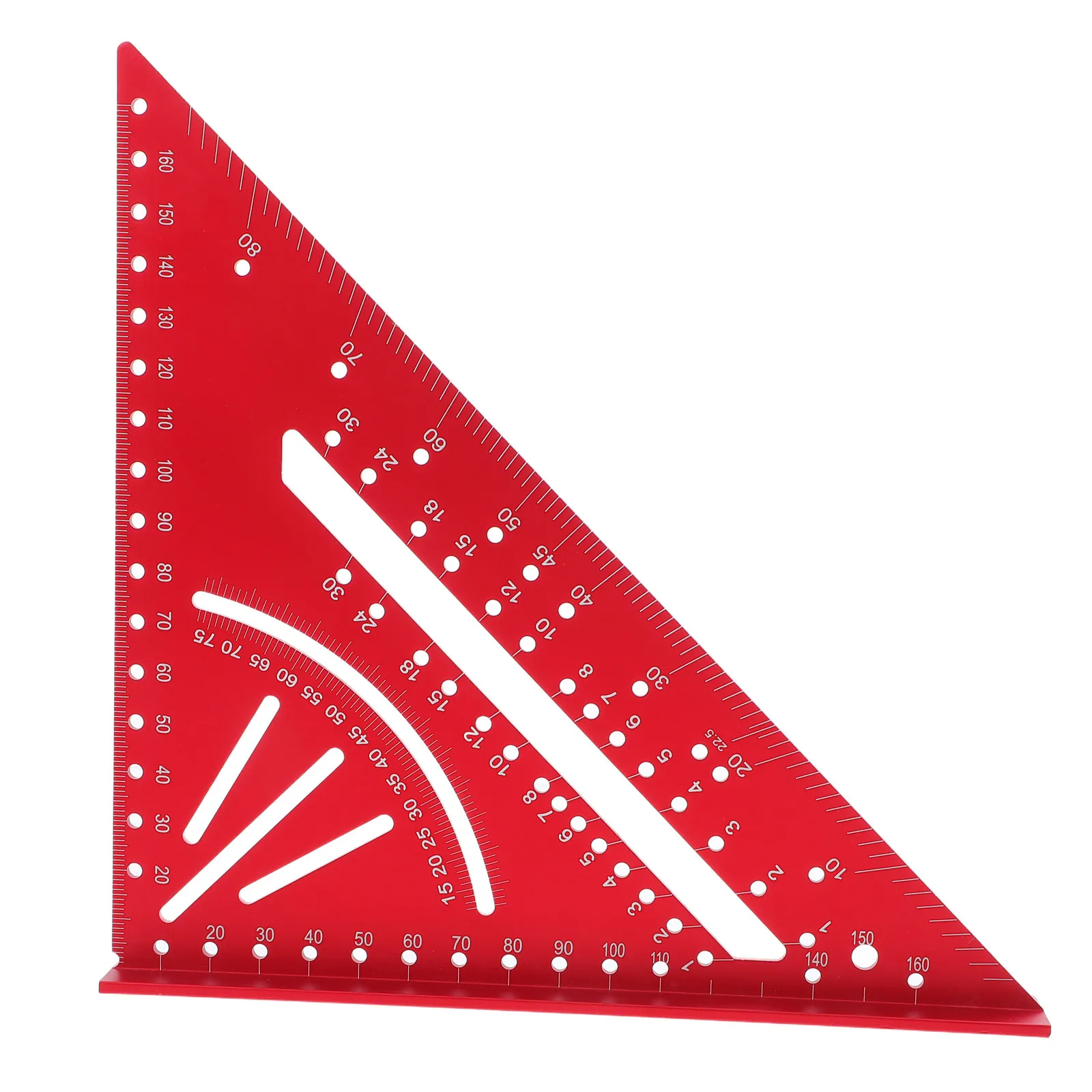 7 Inch Aluminum Alloy Carpenter Triangle Ruler 90 Degree Right Angle Measuring Tool for Woodworking Carpentry Engineering
7 Inch Aluminum Alloy Carpenter Triangle Ruler 90 Degree Right Angle Measuring Tool for Woodworking Carpentry Engineering
