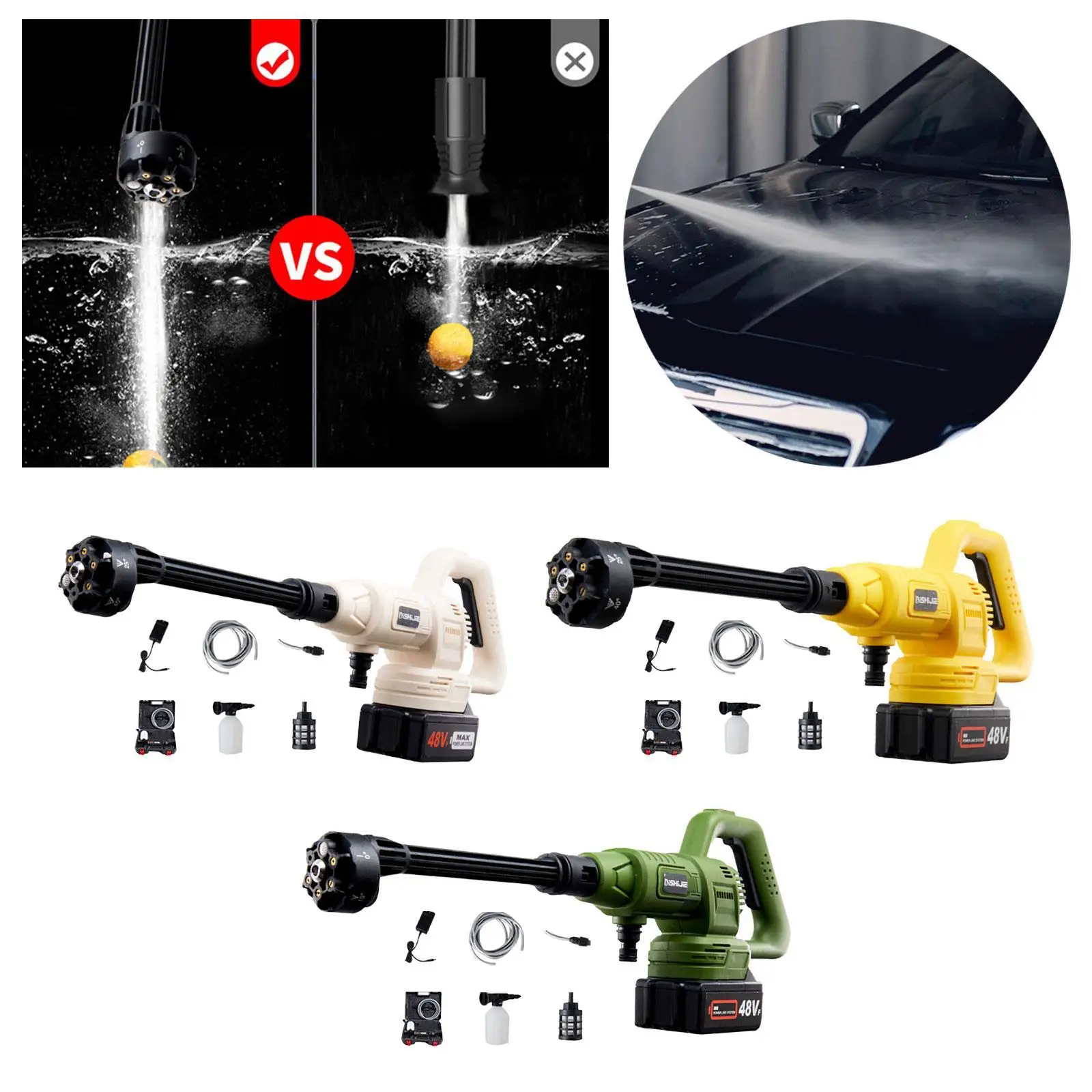 Машина для чистки мойки высокого давления 24vf, многофункциональная прочная мойка высокого давления для чистки пола на стене, лодки
Машина для чистки мойки высокого давления 24vf, многофункциональная прочная мойка высокого давления для чистки пола на стене, лодки