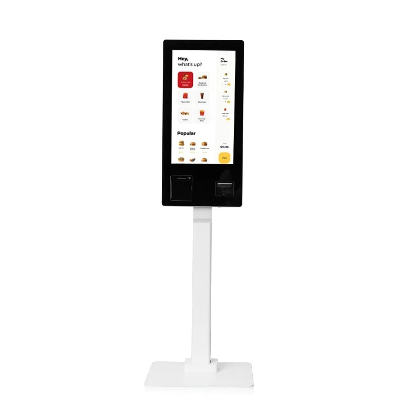 Windows Android/Linux Self Order POS Solution 21.5 Inch Capacitive Touch Screen Wall Mounted SDK Restaurants Payment Kiosks
Windows Android/Linux Self Order POS Solution 21.5 Inch Capacitive Touch Screen Wall Mounted SDK Restaurants Payment Kiosks