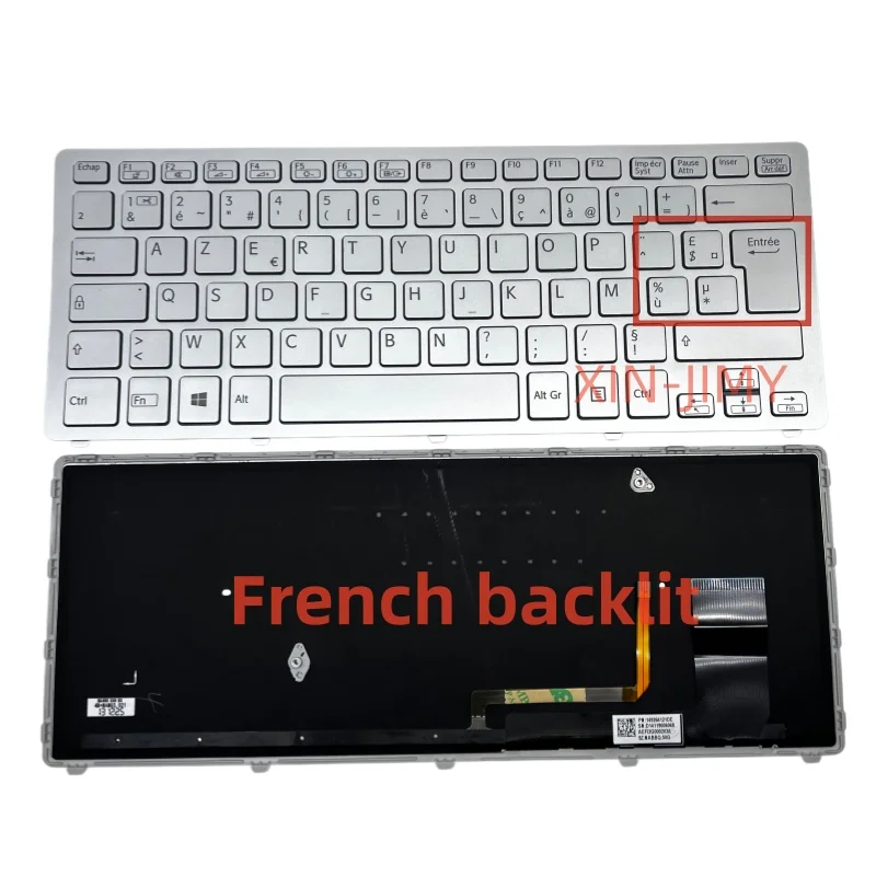 AZERTY FR French Keyboard For Sony SVF14N Vaio Fit 14N SVF14N100C SVF14N13CXB SVF14N21CXB Series With Backlit NOTEBOOK
AZERTY FR French Keyboard For Sony SVF14N Vaio Fit 14N SVF14N100C SVF14N13CXB SVF14N21CXB Series With Backlit NOTEBOOK