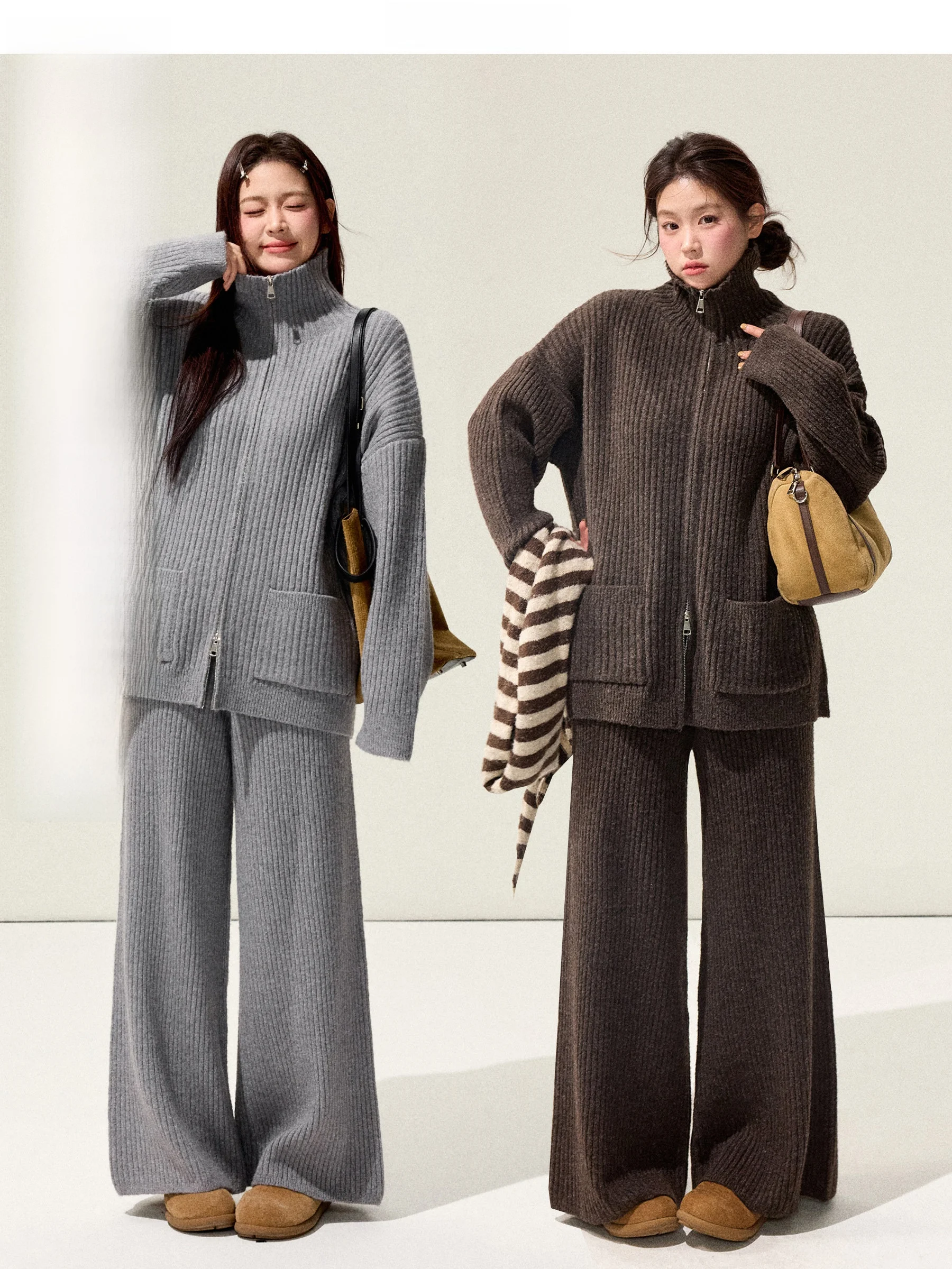 Jiulu Studio Lazy Plumpmm Мягкий уютный вязаный свитер Jaet и длинные брюки комплект больших размеров Winter Faion Commute Sle Pure Color
Jiulu Studio Lazy Plumpmm Мягкий уютный вязаный свитер Jaet и длинные брюки комплект больших размеров Winter Faion Commute Sle Pure Color