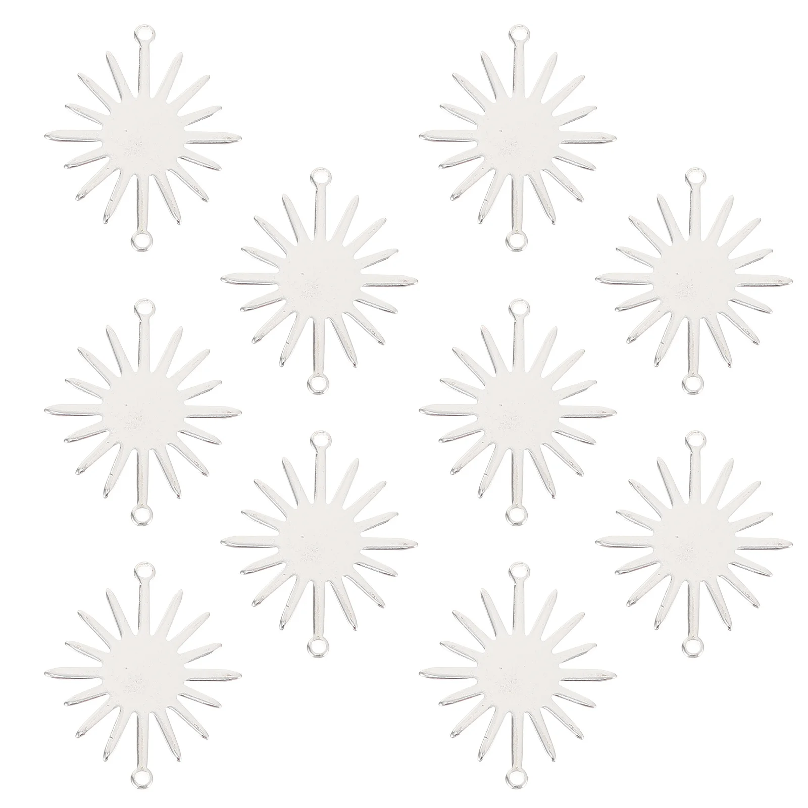 10Pcs Copper Sunflower Jewelry Connector Charms Smooth Surface Necklace Bracelet Connector DIY Accessories Sun Flower Pendant
10Pcs Copper Sunflower Jewelry Connector Charms Smooth Surface Necklace Bracelet Connector DIY Accessories Sun Flower Pendant