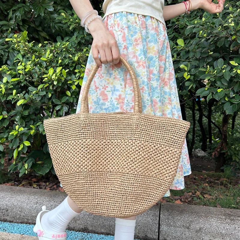 Summer New Beach Woven Bag,brand High-end Texture Vacations Travel Beach Shoulder Bags Large Capacity Simple шопер-сумка женская
Summer New Beach Woven Bag,brand High-end Texture Vacations Travel Beach Shoulder Bags Large Capacity Simple шопер-сумка женская