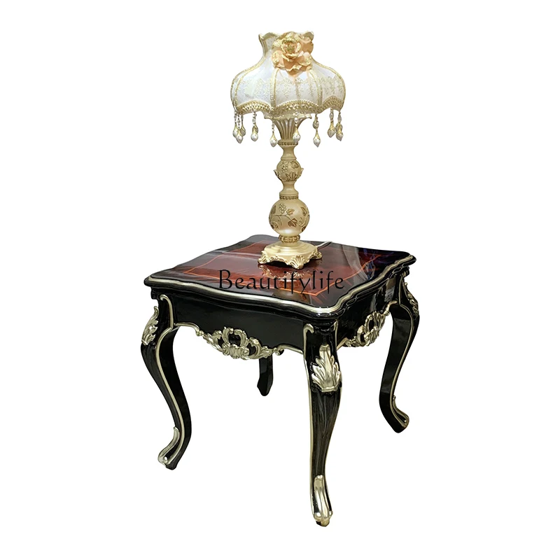 French small coffee table, European living room sofa side table, high-end luxury solid wood carving flower phone table
French small coffee table, European living room sofa side table, high-end luxury solid wood carving flower phone table