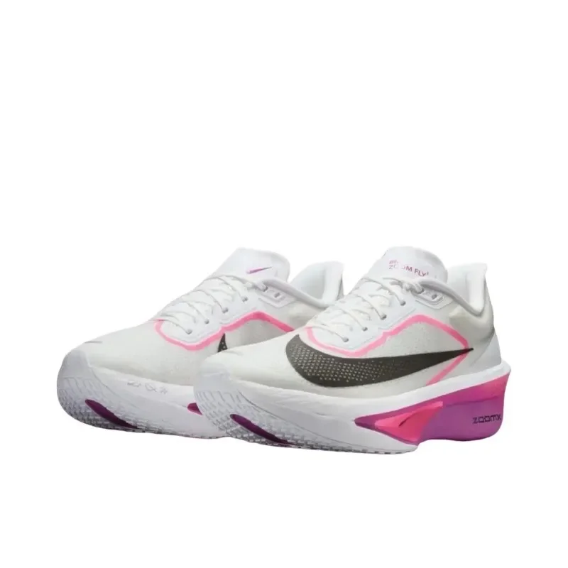 Nike Zoom Fly 6 Carbon Plate Men Women Grayish Purple Cushioning Rebound Thick Platform Athletic Running Shoes FN8454-101
Nike Zoom Fly 6 Carbon Plate Men Women Grayish Purple Cushioning Rebound Thick Platform Athletic Running Shoes FN8454-101