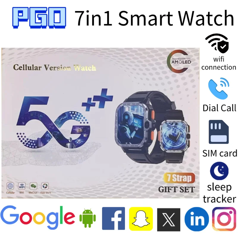 2026 PGD Android Смарт-часы Global 4G 8 ГБ ОЗУ 128 ГБ ПЗУ Двойная камера GPS NFC Ремешок из нержавеющей стали Монитор сердечного ритма Водонепроницаемый
2026 PGD Android Смарт-часы Global 4G 8 ГБ ОЗУ 128 ГБ ПЗУ Двойная камера GPS NFC Ремешок из нержавеющей стали Монитор сердечного ритма Водонепроницаемый