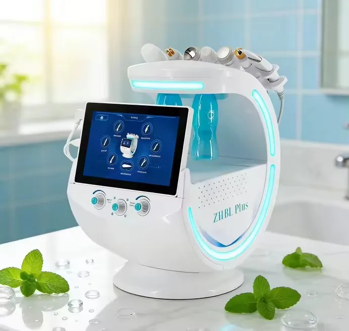 Astiland 7 in 1 Hydro Facial Beauty Machine Ice Blue Facial Analyzer Portable H2o2 Hydro Hydrodermabrasion Facial Machine
Astiland 7 in 1 Hydro Facial Beauty Machine Ice Blue Facial Analyzer Portable H2o2 Hydro Hydrodermabrasion Facial Machine