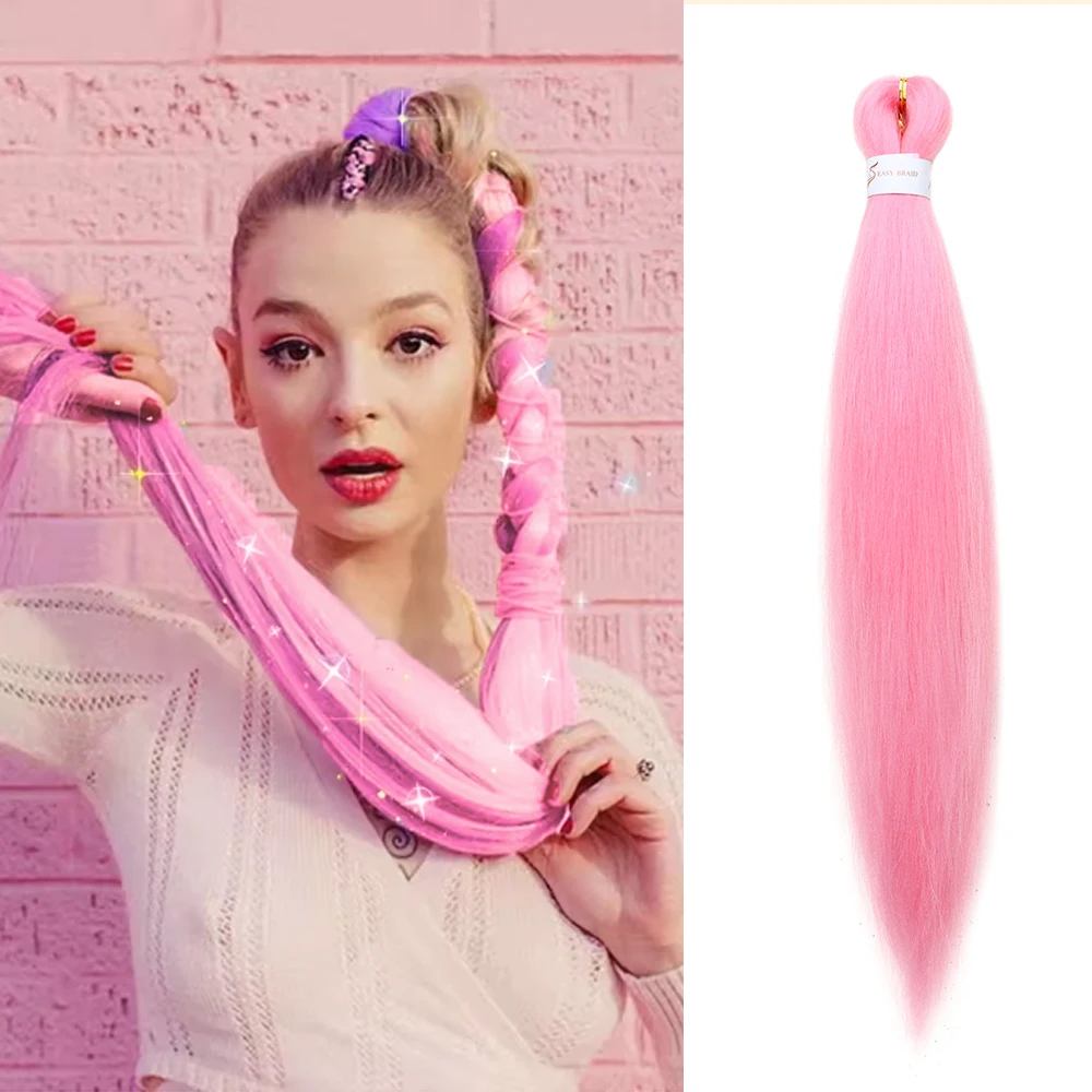 20 Inch Synthetic Pre Stretched Braiding Ombre Hair Extension for Women Yaki Straight EZ Braid Hair Piece
20 Inch Synthetic Pre Stretched Braiding Ombre Hair Extension for Women Yaki Straight EZ Braid Hair Piece