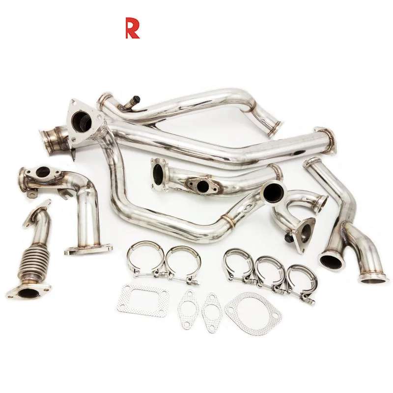 Exhaust Downpipe For Niss*an 350Z 03-06 VQ35 Z33 G35 3.5L FAIRLADY T3T4
Exhaust Downpipe For Niss*an 350Z 03-06 VQ35 Z33 G35 3.5L FAIRLADY T3T4