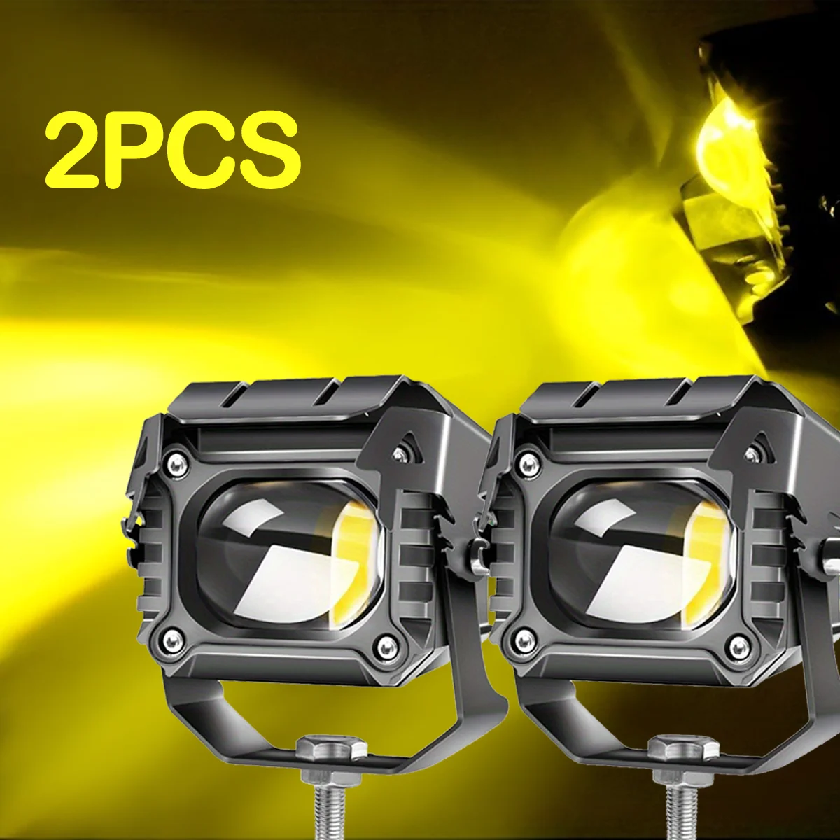 2PCS Motorcycle LED Headlight Bulbs - High/Low Beam Adjustable Fog Lights, Bright Spotlights
2PCS Motorcycle LED Headlight Bulbs - High/Low Beam Adjustable Fog Lights, Bright Spotlights