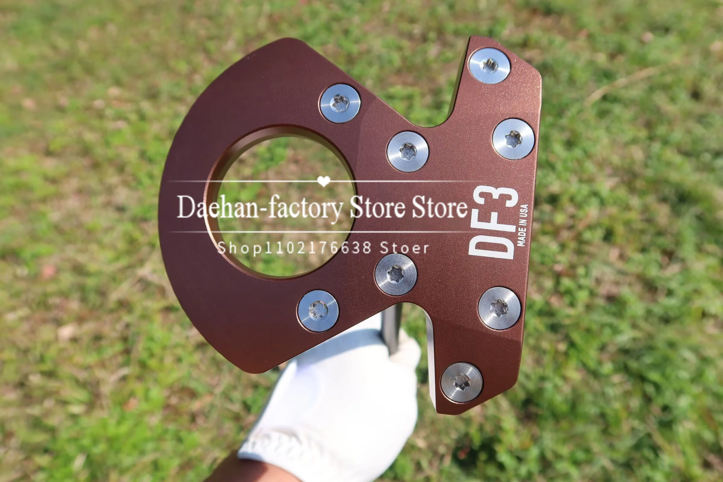 Golf Club Chocolate color df3 Balanced Putter Black Steel 33 34 35 Inch with Head Cover
Golf Club Chocolate color df3 Balanced Putter Black Steel 33 34 35 Inch with Head Cover