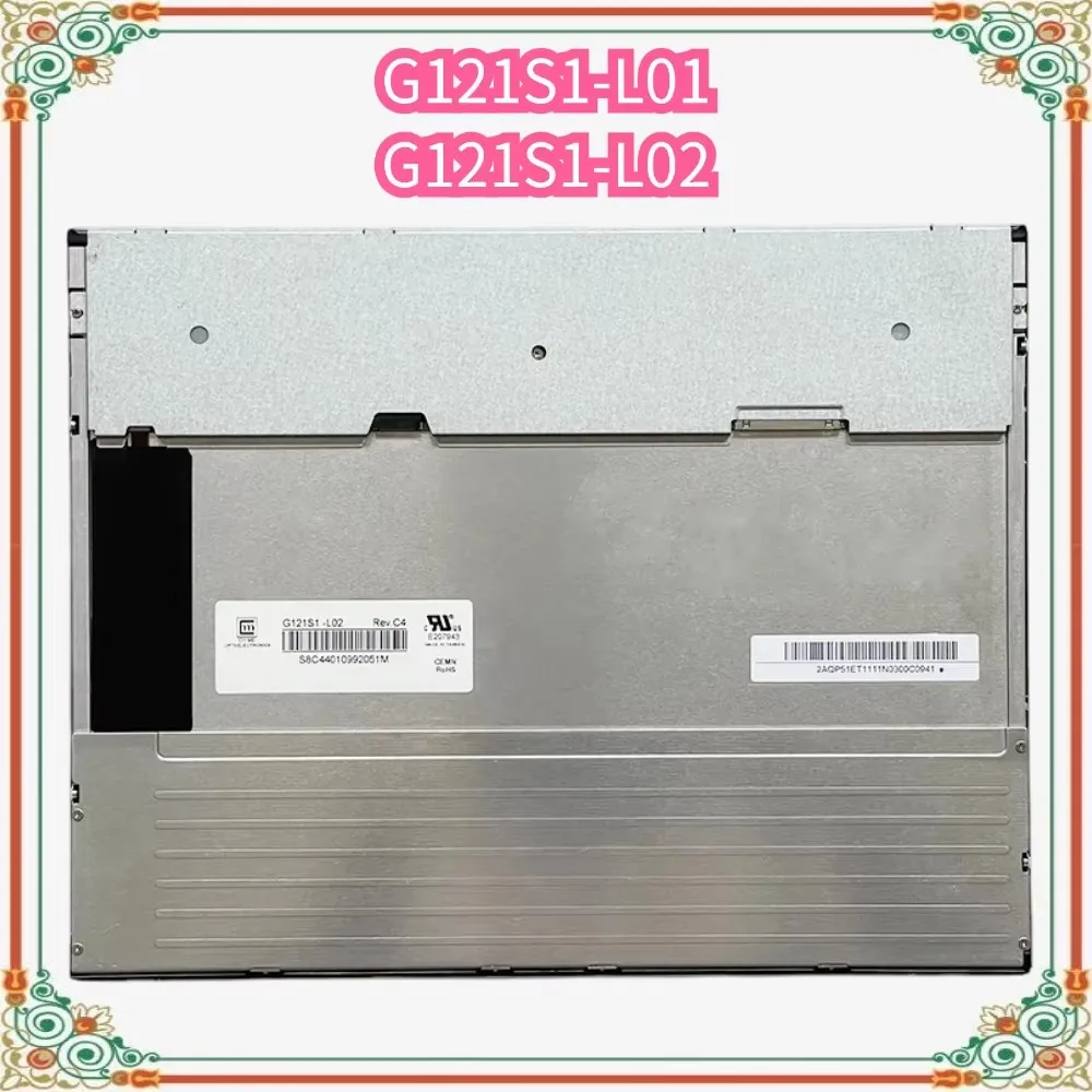 Original G121S1-L02 G121S1-L01 For 12.1 Inch LCD Display Screen Panel 800×600 Perfect working Fully tested
Original G121S1-L02 G121S1-L01 For 12.1 Inch LCD Display Screen Panel 800×600 Perfect working Fully tested