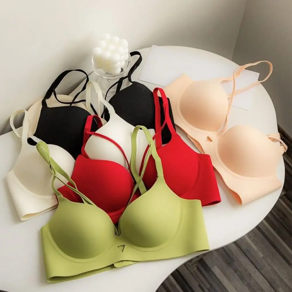 3/4 Cup Push-up Bra Women Deep V Anti-sagging Seamless Underwear Lingerie Gathered Breasts Wireless Deep V Bra Daily Wear
3/4 Cup Push-up Bra Women Deep V Anti-sagging Seamless Underwear Lingerie Gathered Breasts Wireless Deep V Bra Daily Wear