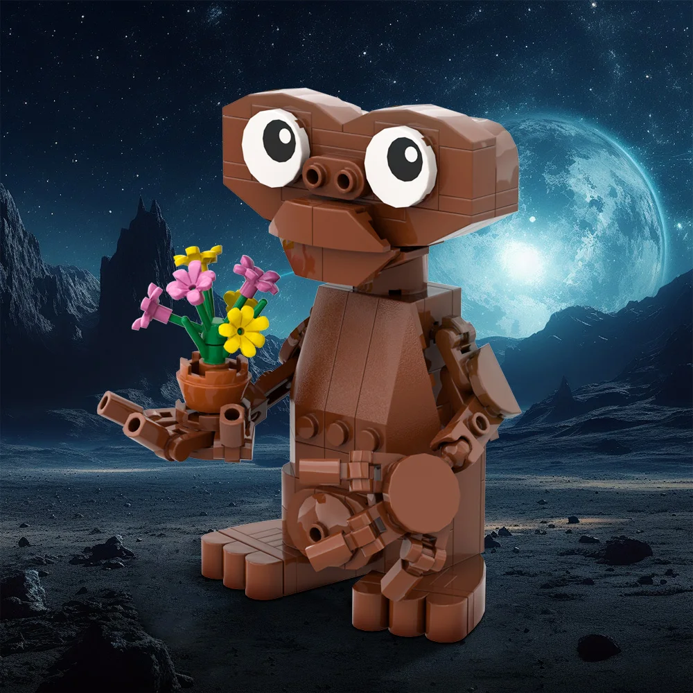 MOC E.T Alien Movie Building Blocks - Sci-Fi Bricks Model Kit blocks Toy Gift for Kids Adults Collectors
MOC E.T Alien Movie Building Blocks - Sci-Fi Bricks Model Kit blocks Toy Gift for Kids Adults Collectors