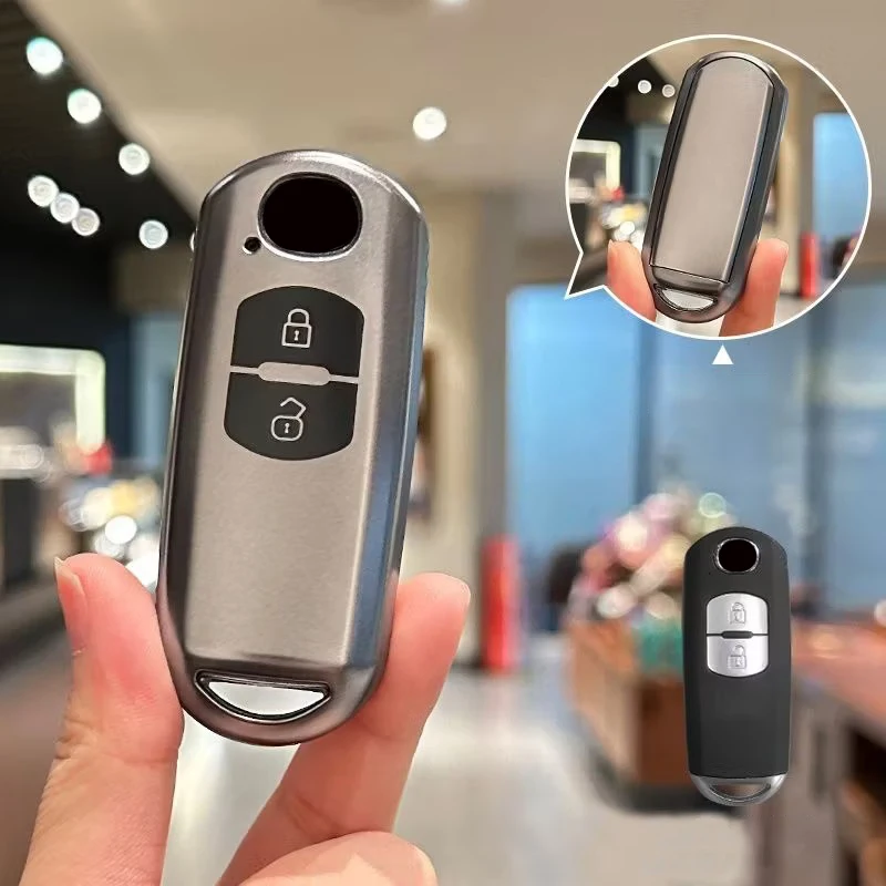 TPU Car Remote Key Case Cover For Mazda 2 3 6 Atenza Axela CX-5 CX5 CX-30 CX-3 CX-4 CX-5 CX7 CX-9 MX5 2015 2016 2017 2018 2019
TPU Car Remote Key Case Cover For Mazda 2 3 6 Atenza Axela CX-5 CX5 CX-30 CX-3 CX-4 CX-5 CX7 CX-9 MX5 2015 2016 2017 2018 2019