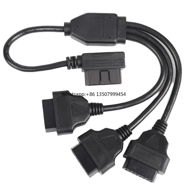 One-Point-Three Turn L-Shaped Elbow OBD 2 Wiring Harness Electronic Application PBT Insulation Cable Extension
One-Point-Three Turn L-Shaped Elbow OBD 2 Wiring Harness Electronic Application PBT Insulation Cable Extension