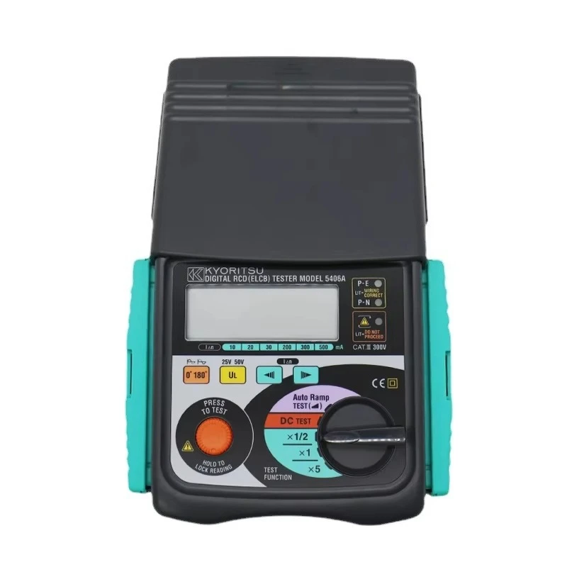 Kyoritsu KEW5406A Three-phase Leakage Switch Tester Digital Display Screen
Kyoritsu KEW5406A Three-phase Leakage Switch Tester Digital Display Screen