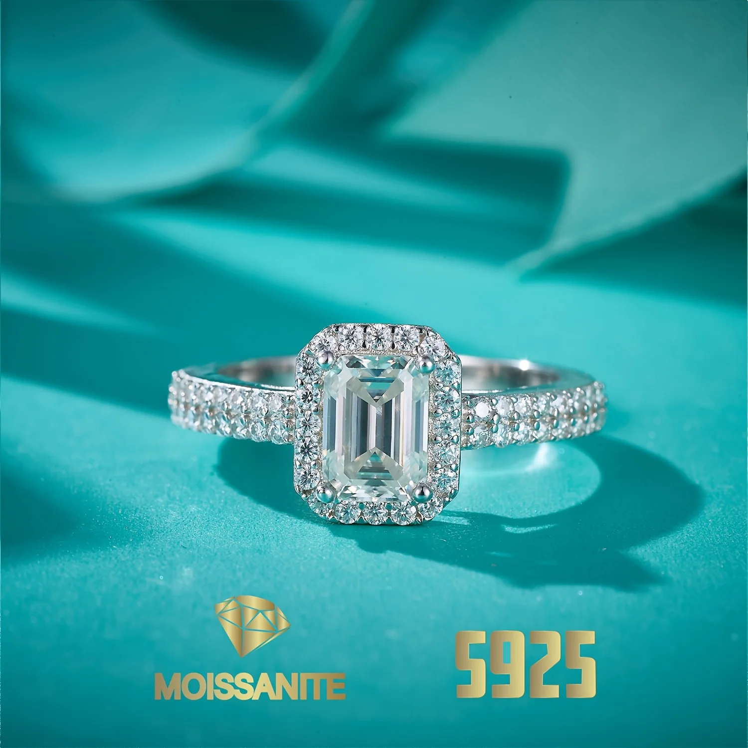 luxury Moissanite Rings Silver Rings 925 Women Emerald Cut 1ct Moissanite Ring Engagement
luxury Moissanite Rings Silver Rings 925 Women Emerald Cut 1ct Moissanite Ring Engagement