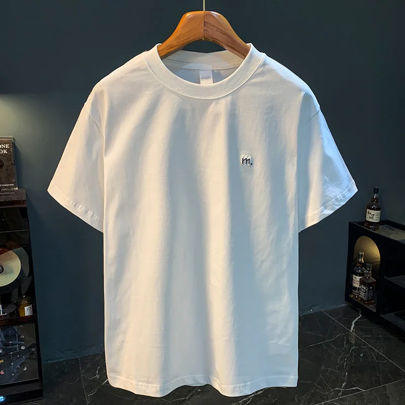 2025 Summer New Men's Simple and Versatile Embroidered Short Sleeve Solid Color Comfortable Casual Half Sleeve Top
2025 Summer New Men's Simple and Versatile Embroidered Short Sleeve Solid Color Comfortable Casual Half Sleeve Top