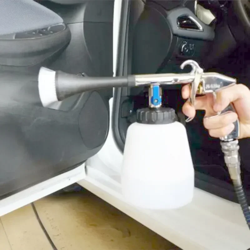 Portable car interior cleaning gun, dust collector, high-speed whirlwind finger brush spray gun
Portable car interior cleaning gun, dust collector, high-speed whirlwind finger brush spray gun
