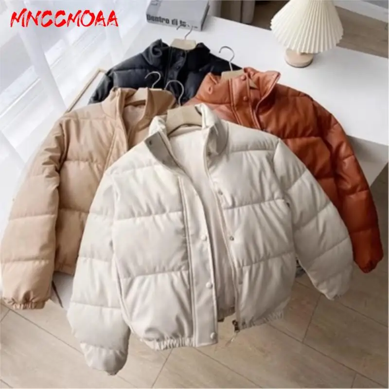 MNCCMOAA-Women's Thick Warm Parkas with Pockets, Faux Leather Casual Coat Long Sleeve Zipper Outerwear Loose Winter Fashion 2024
MNCCMOAA-Women's Thick Warm Parkas with Pockets, Faux Leather Casual Coat Long Sleeve Zipper Outerwear Loose Winter Fashion 2024