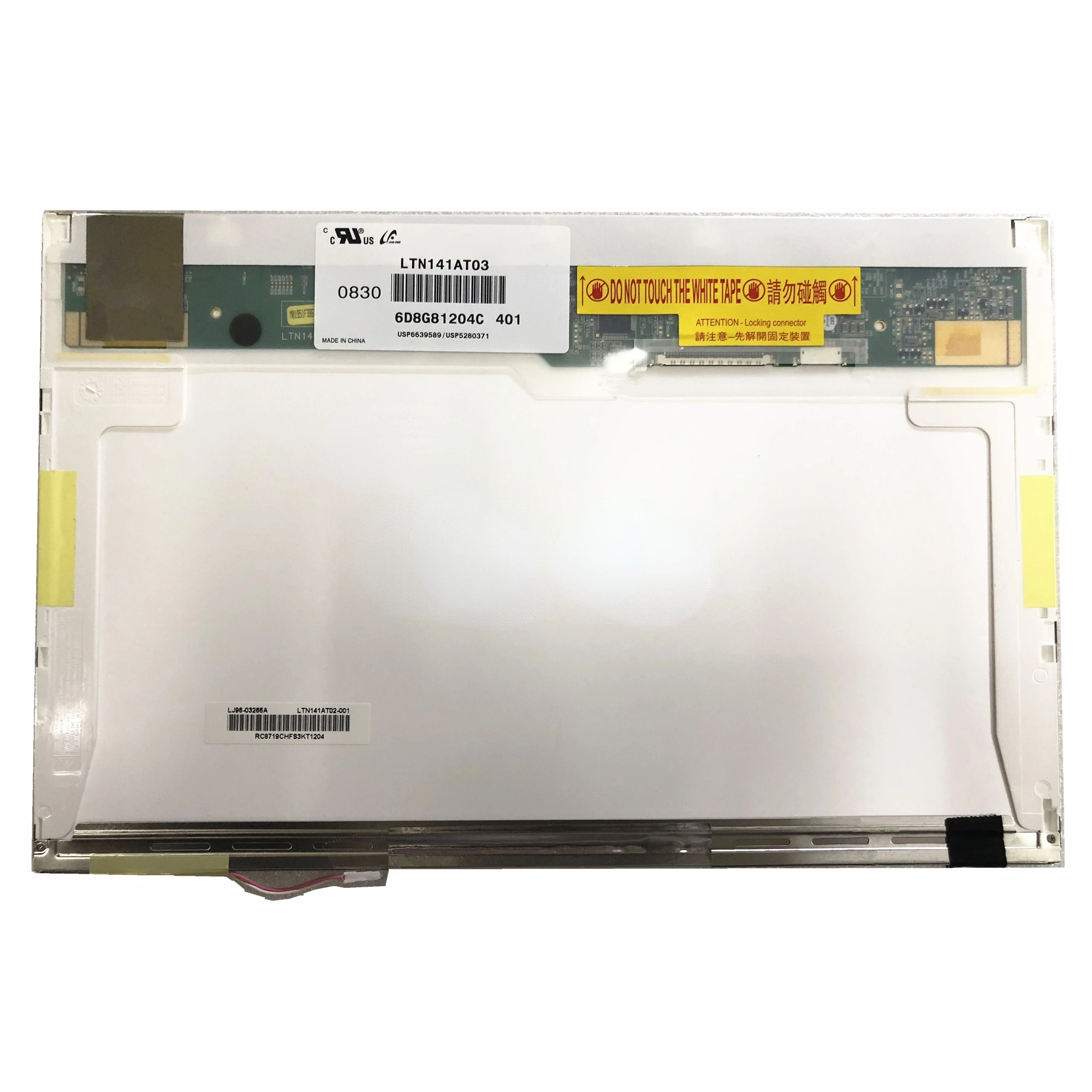 LTN141AT03 Fit LTN141AT02 LTN141W1-L03 L04 L06 LP141WX1-TLB1 TL03 TL06 CLAA141WB02 CLAA141WB05A LCD Screen 1280*800 LVDS 30 Pins
LTN141AT03 Fit LTN141AT02 LTN141W1-L03 L04 L06 LP141WX1-TLB1 TL03 TL06 CLAA141WB02 CLAA141WB05A LCD Screen 1280*800 LVDS 30 Pins
