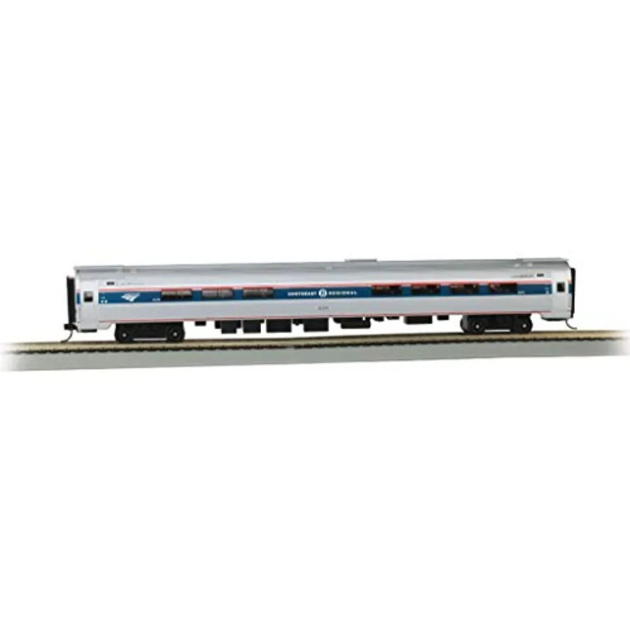 Trains - 85' Budd Amtrak AMFLEET I CAF CAR - Northeast Regional Phase VI 43344 - HO Scale
Trains - 85' Budd Amtrak AMFLEET I CAF CAR - Northeast Regional Phase VI 43344 - HO Scale