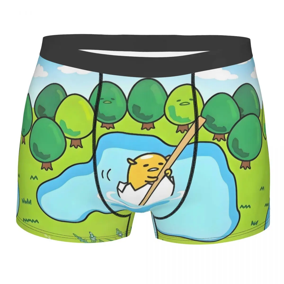 Мужские боксеры с героями мультфильмов аниме Gudetama на заказ, нижнее белье с 3D принтом, трусы, эластичные трусы
Мужские боксеры с героями мультфильмов аниме Gudetama на заказ, нижнее белье с 3D принтом, трусы, эластичные трусы