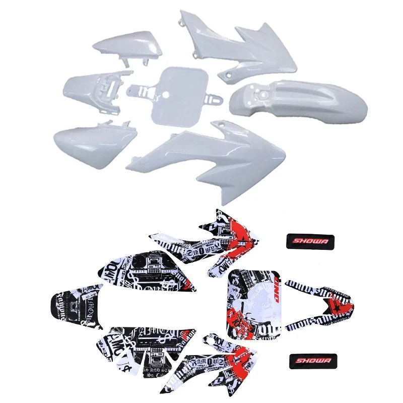 TDRPO Sticker Graphic & Plastic Fender For Trail CRF50F XR50 SDG SSR 50cc, 70cc, 110cc and 125cc Dirt Pit Bike
TDRPO Sticker Graphic & Plastic Fender For Trail CRF50F XR50 SDG SSR 50cc, 70cc, 110cc and 125cc Dirt Pit Bike