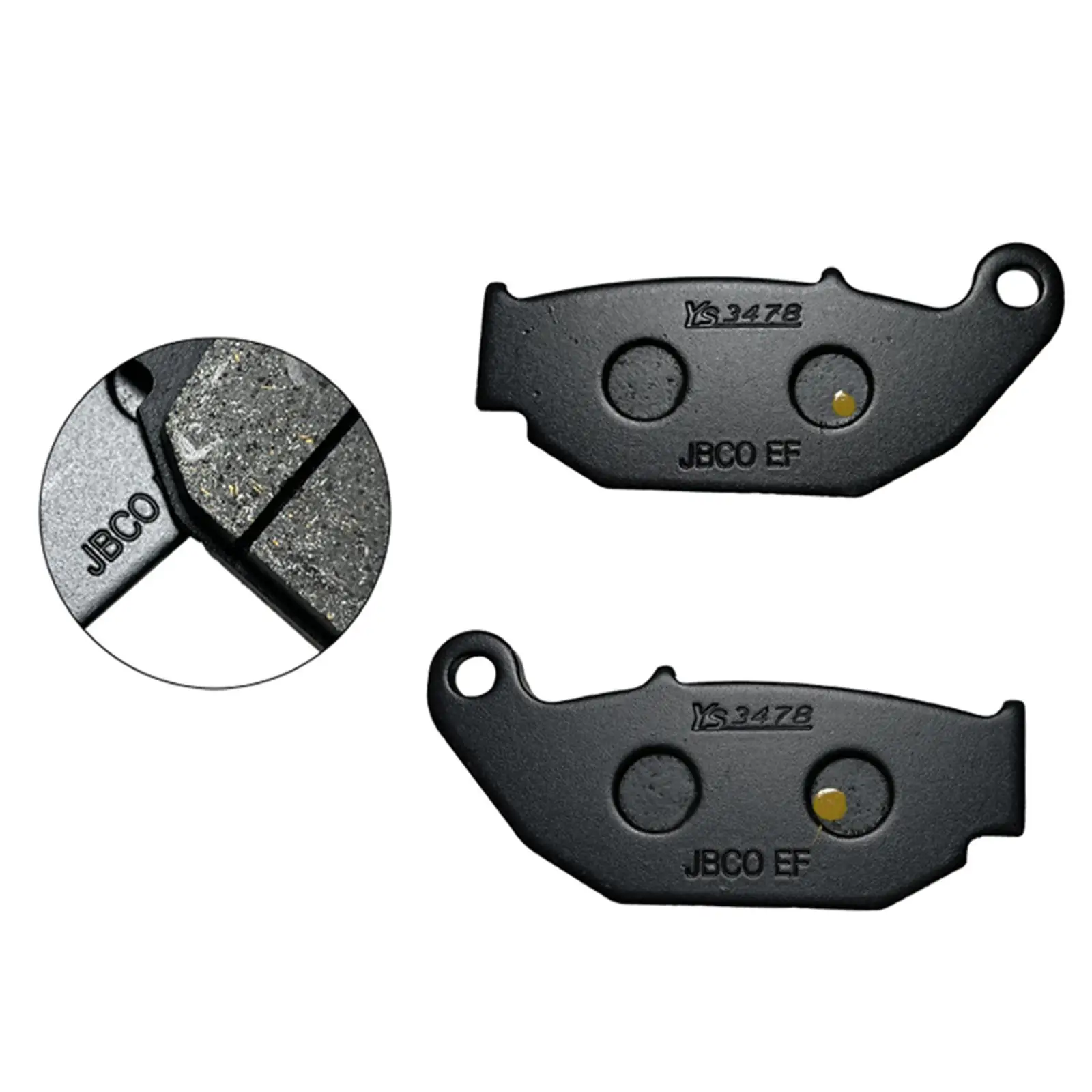 Rear Brake Pads High Performance Copper based Sintered for Suzuki DR150
Rear Brake Pads High Performance Copper based Sintered for Suzuki DR150