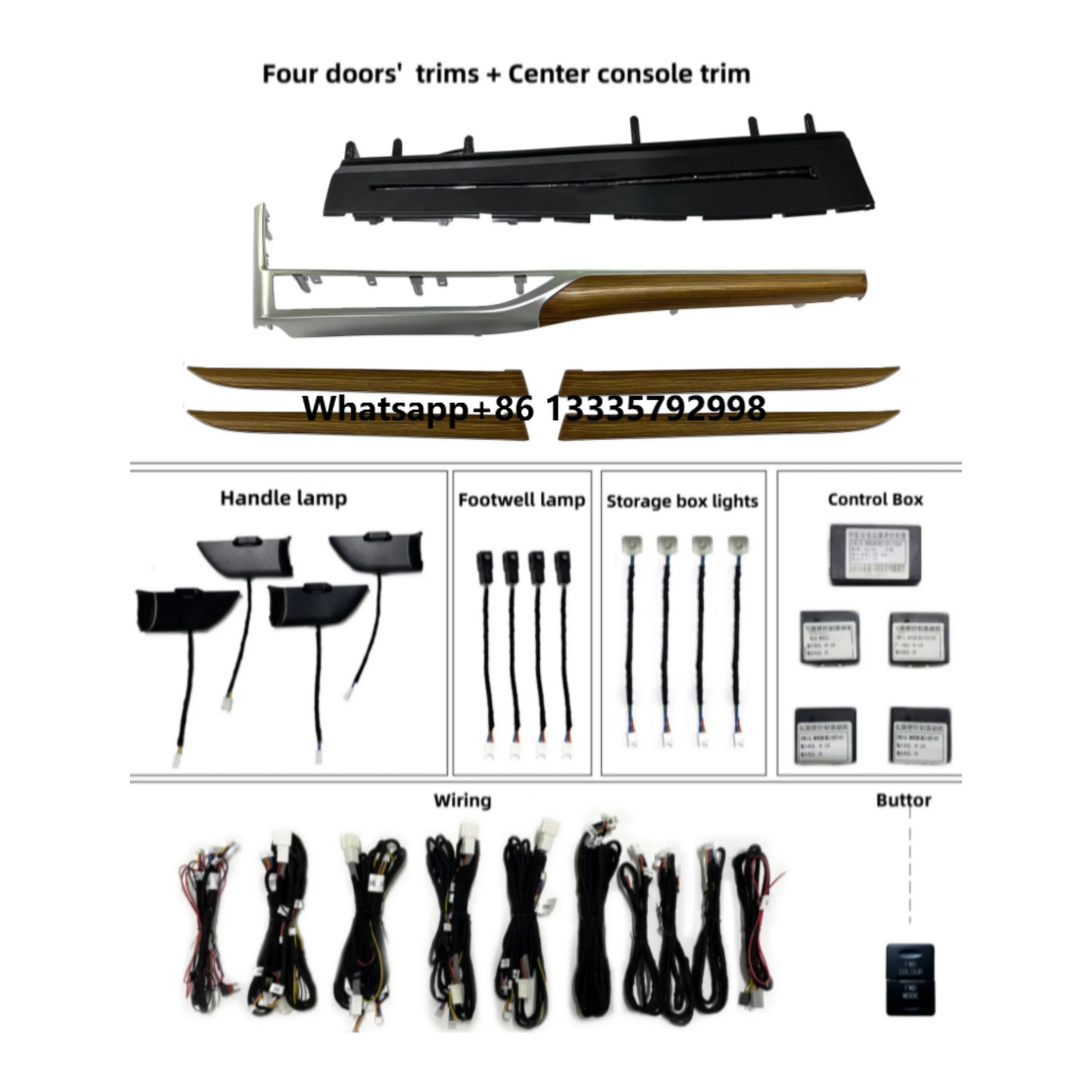 New Factory Direct Sale Ambient Light Car Interior Auto Modification Upgrade Suitable for 15-21 Highlander 17 Lights RGB
New Factory Direct Sale Ambient Light Car Interior Auto Modification Upgrade Suitable for 15-21 Highlander 17 Lights RGB
