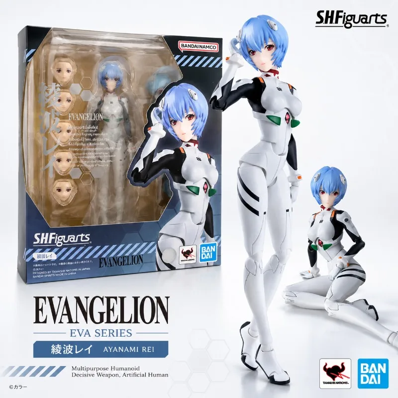 Bandai Original SHF Evangelion Rei Ayanami Plugsuit Anime Action Figure Shf Joint Movable Girl Collection Model Toy
Bandai Original SHF Evangelion Rei Ayanami Plugsuit Anime Action Figure Shf Joint Movable Girl Collection Model Toy