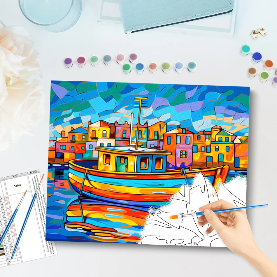 GATYZTORY Painting By Numbers On Canvas To Paint Landscape Watercolor Original Gifts Crafts Drawing Acrylic Paints Home Decor
GATYZTORY Painting By Numbers On Canvas To Paint Landscape Watercolor Original Gifts Crafts Drawing Acrylic Paints Home Decor