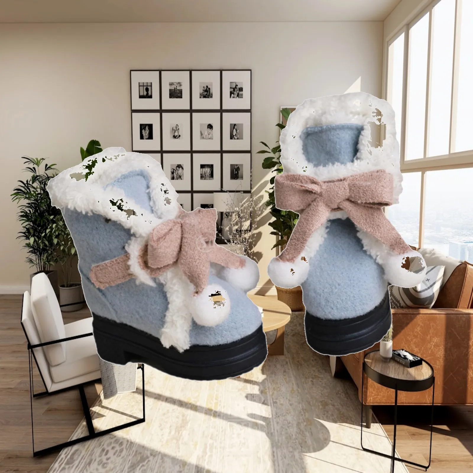 1/4 Scale Figure Shoes Winter Shoes for DIY Crafting Children's Gift Decor
1/4 Scale Figure Shoes Winter Shoes for DIY Crafting Children's Gift Decor