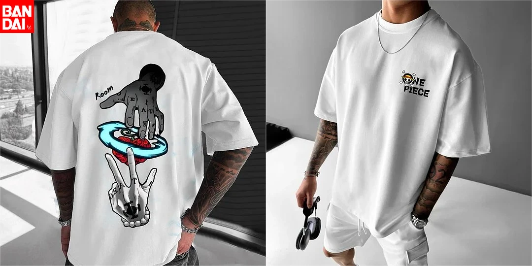 Летняя мужская футболка One Piece с аниме-принтом Эдварда Ньюгейта, осенняя детская футболка с коротким рукавом в стиле панк, повседневная модная одежда для родителей и детей
Летняя мужская футболка One Piece с аниме-принтом Эдварда Ньюгейта, осенняя детская футболка с коротким рукавом в стиле панк, повседневная модная одежда для родителей и детей