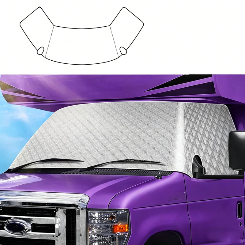 RVs Windshield Cover For Ford E450 Class C 1997-2026 RV Window Snow Cover Front Window Sunshade Cover Motorhome Accessories
RVs Windshield Cover For Ford E450 Class C 1997-2026 RV Window Snow Cover Front Window Sunshade Cover Motorhome Accessories