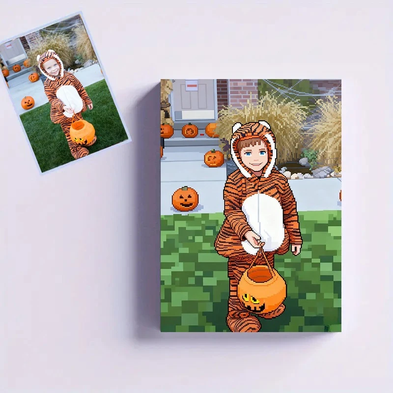 Personality Custom Pixel Style Portrait Your Photo Canvas Printing Family Pet Animal Wall Art Poster Living Room Home Decoration
Personality Custom Pixel Style Portrait Your Photo Canvas Printing Family Pet Animal Wall Art Poster Living Room Home Decoration