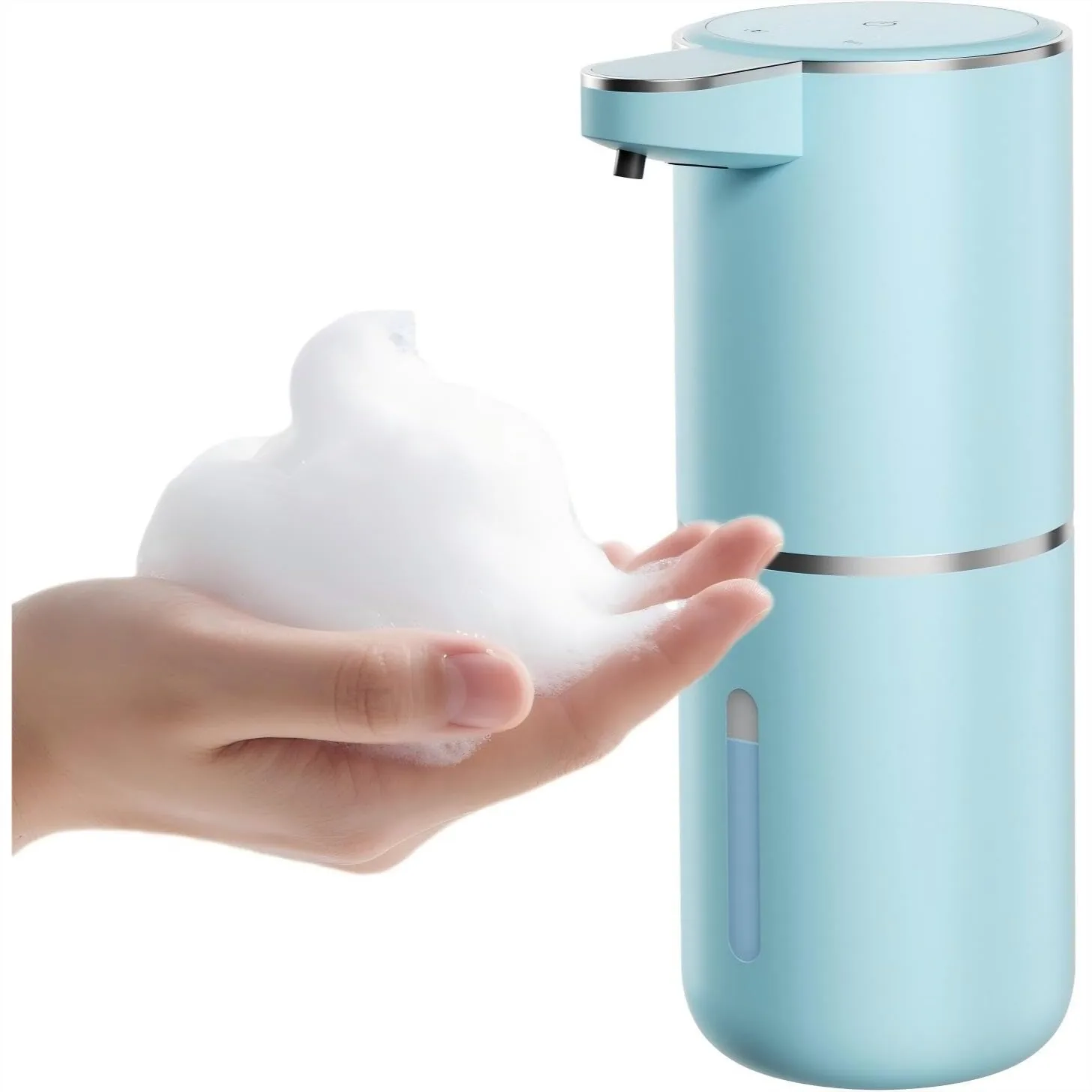 Automatic Foaming Soap Dispenser – Touchless Sensor, 4-Level Foam Control, USB-C Rechargeable, 380ml, Wall Mount or Countertop
Automatic Foaming Soap Dispenser – Touchless Sensor, 4-Level Foam Control, USB-C Rechargeable, 380ml, Wall Mount or Countertop