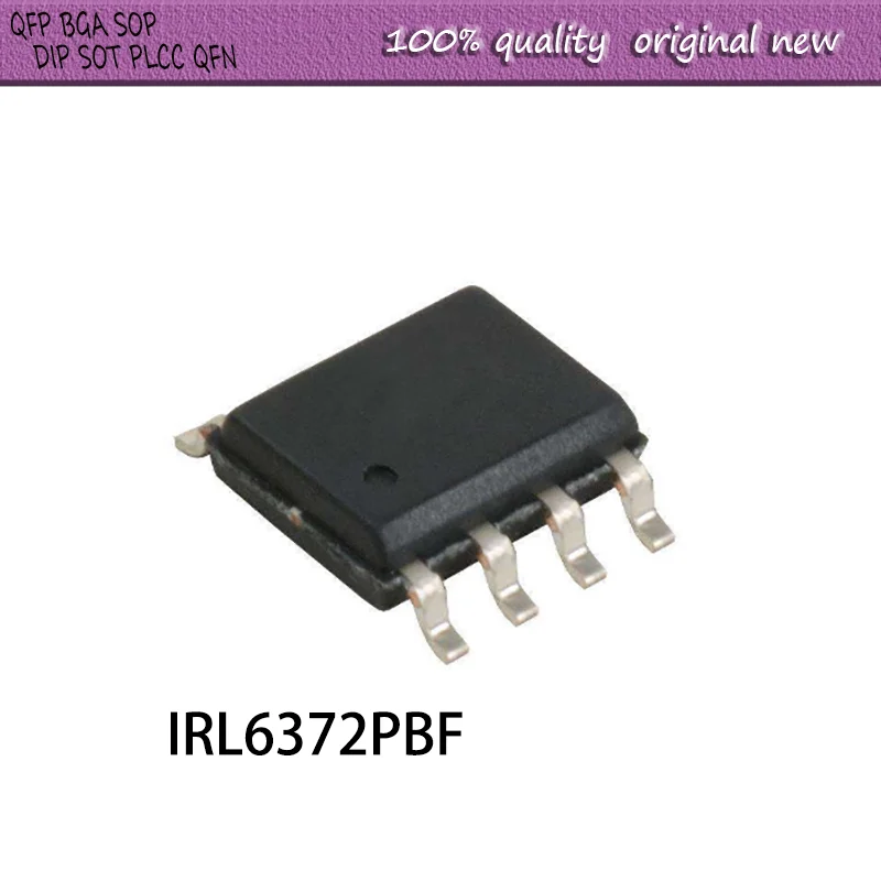 NEW 10PCS/LOT IRL6372PBF IRL6372 L6372 SOP-8
NEW 10PCS/LOT IRL6372PBF IRL6372 L6372 SOP-8