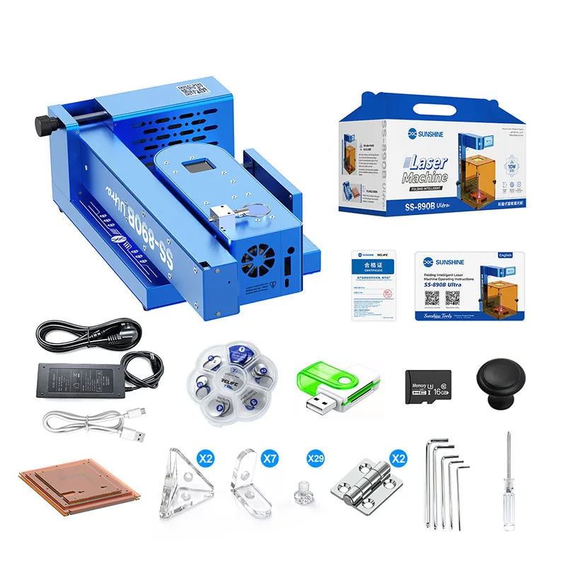 High-power fast operation Foldable Smart Laser Machine Built-in Computer Foldable and Easy To Store Foldable and Easy To Store
High-power fast operation Foldable Smart Laser Machine Built-in Computer Foldable and Easy To Store Foldable and Easy To Store