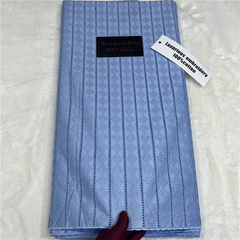 5 Yards Nigerian 100% Cotton Polish Satin Embroidery Fabric High Quality Swiss Voile Lace Material For Men Dubai Style 12L252904
5 Yards Nigerian 100% Cotton Polish Satin Embroidery Fabric High Quality Swiss Voile Lace Material For Men Dubai Style 12L252904