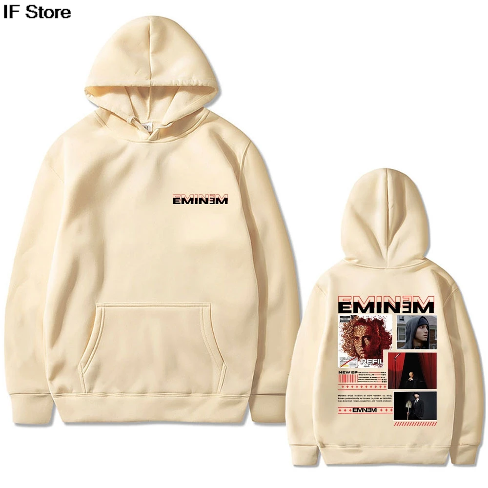 Hot Sale Eminem Hip Hop Pop Music 2025 Hoodies Men's Fleece Cotton Pullovers Men Women's Fashion Vintage Oversized Sweatshirts
Hot Sale Eminem Hip Hop Pop Music 2025 Hoodies Men's Fleece Cotton Pullovers Men Women's Fashion Vintage Oversized Sweatshirts